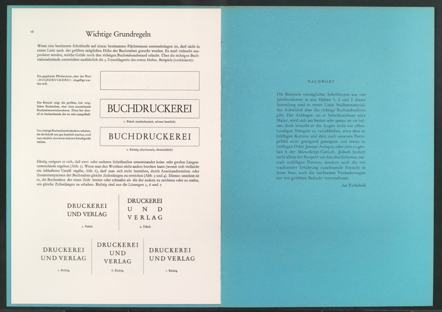Gute Schriftformen 1-6 — Blatt 54