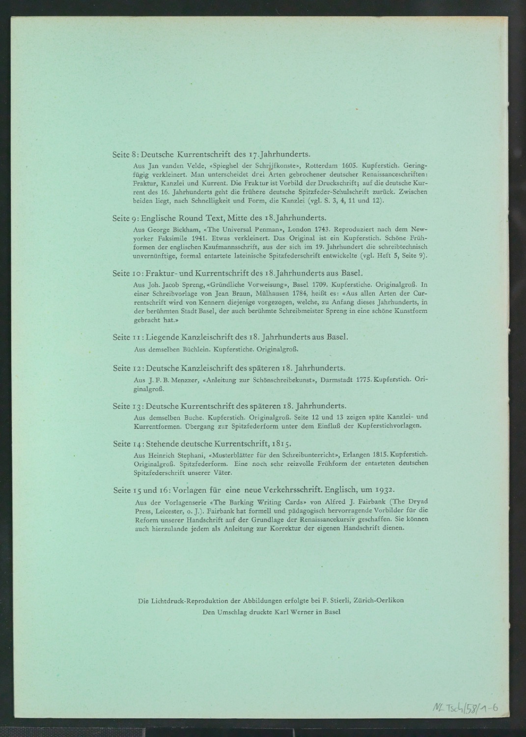 Gute Schriftformen 1-6 — Blatt 66