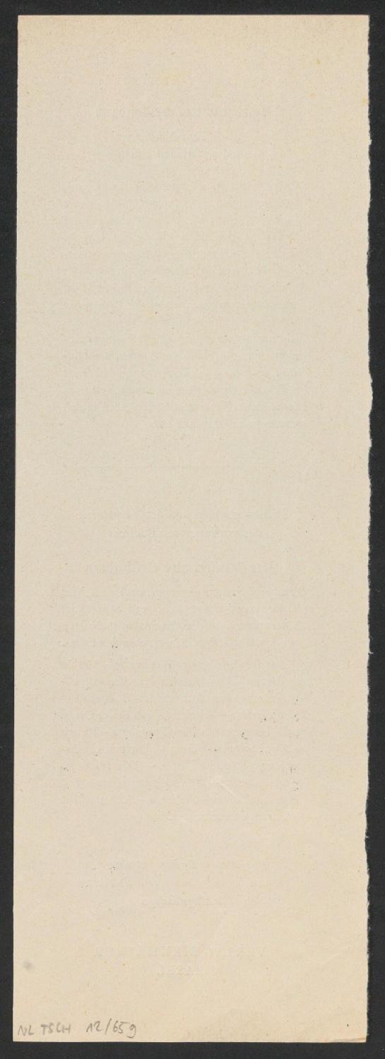 Entwürfe und korrigierte Druckfahnen für Schutzumschlag und Titelblatt von Basel und das Seidenband — Blatt 15
