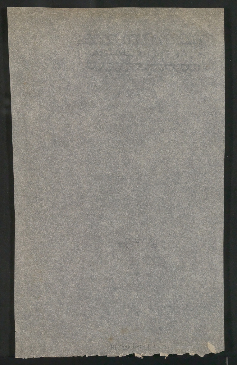 Entwurfszeichnungen und korrigierte Probedrucke für Heft Antiquaschriften — Blatt 11