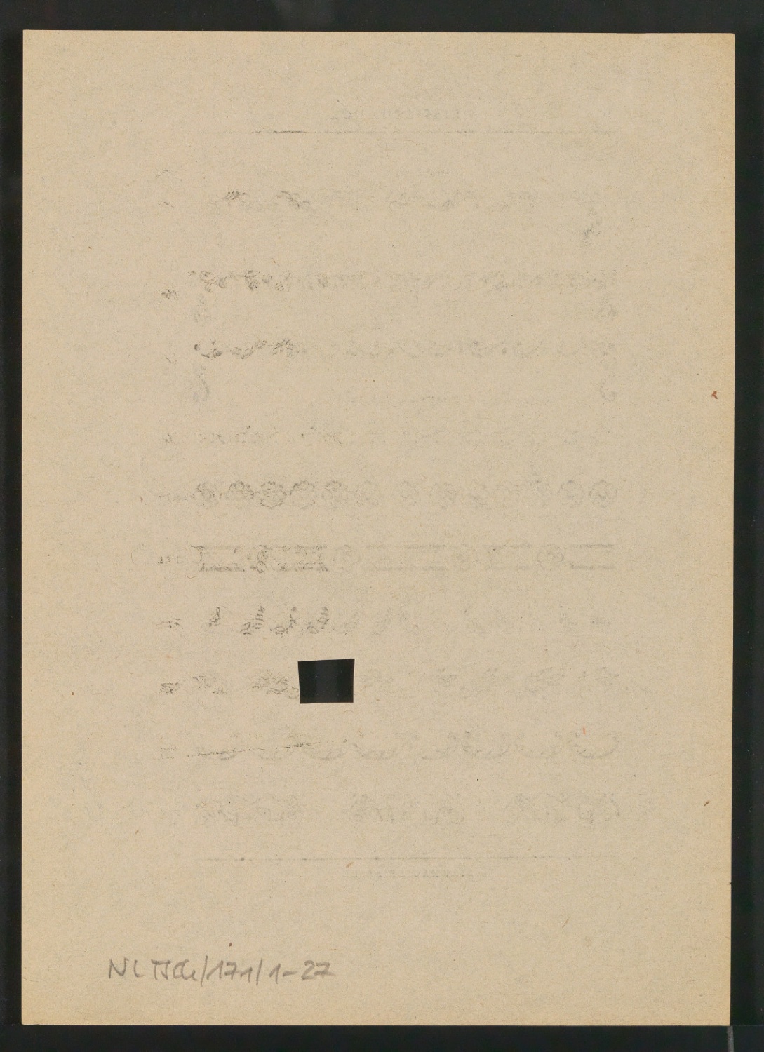 Probedruck von Seiten für Neue Ornamente — Blatt 20