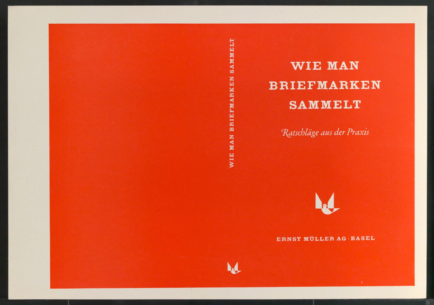 Probedruck für den Umschlag von Wie man Briefmarken sammelt — Blatt 1
