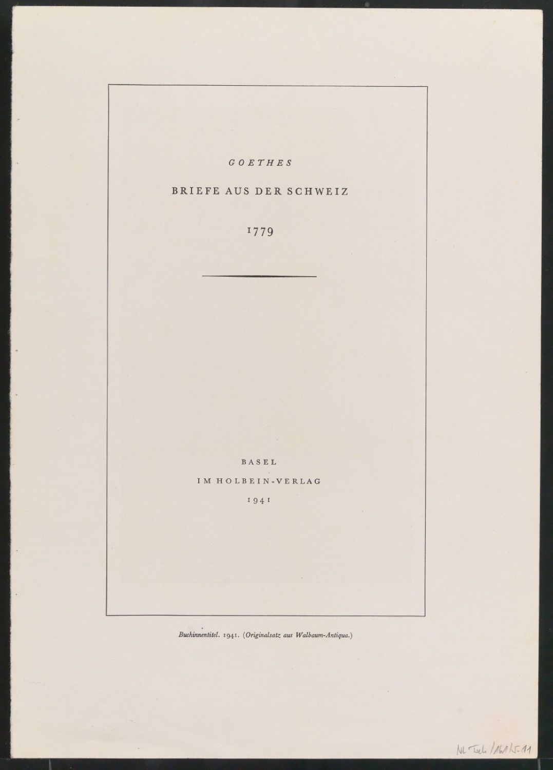 Nachdruck des Katalogumschlages für Bücher aus Schweizer Verlagen als Illustration — Blatt 2