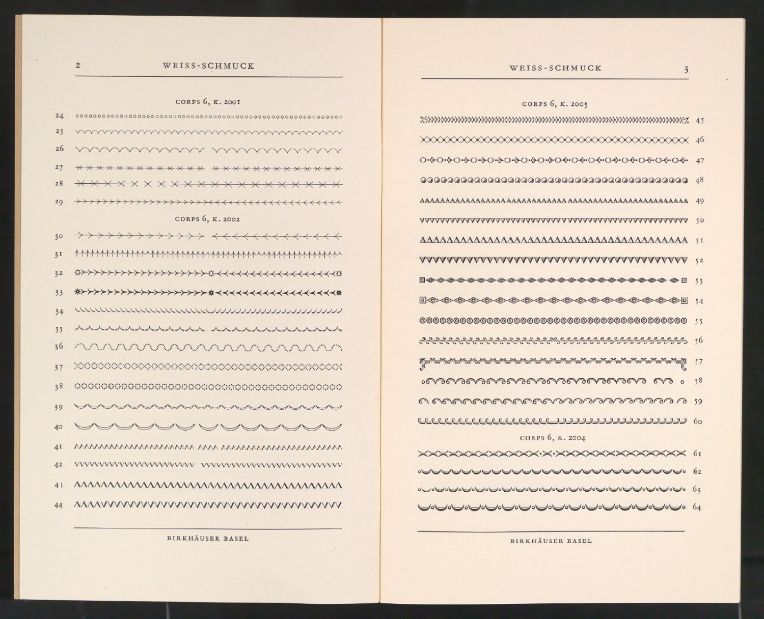 Neue Ornamente — Blatt 3