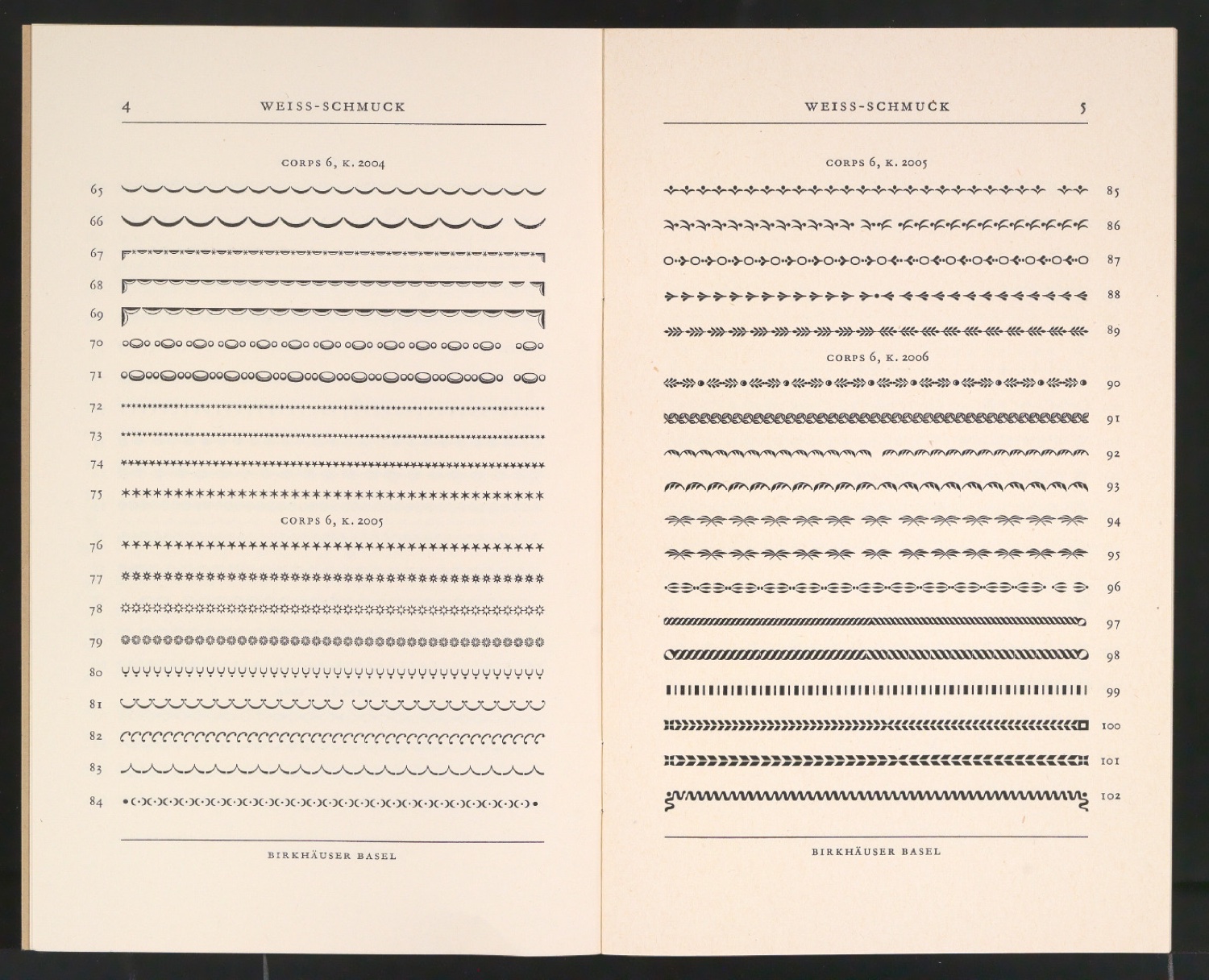 Neue Ornamente — Blatt 4