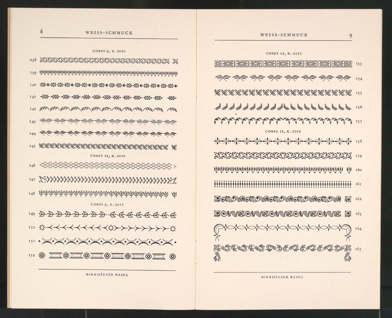Neue Ornamente — Blatt 6