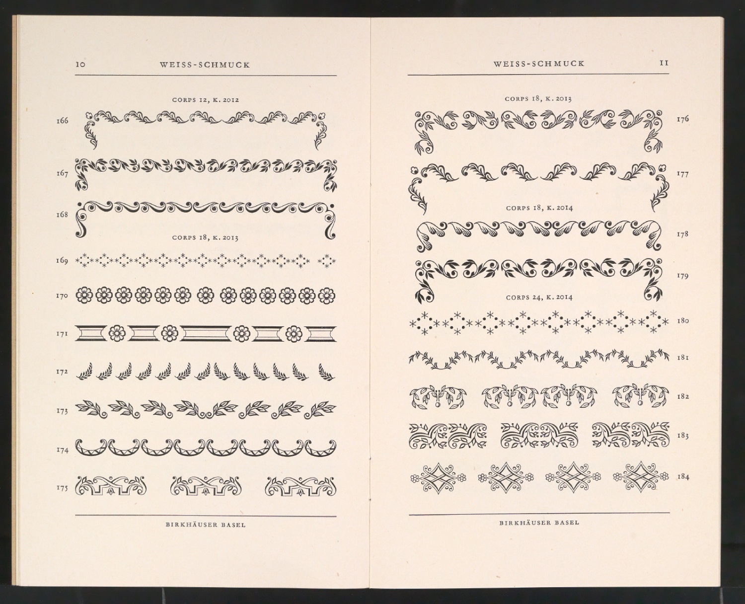 Neue Ornamente — Blatt 7
