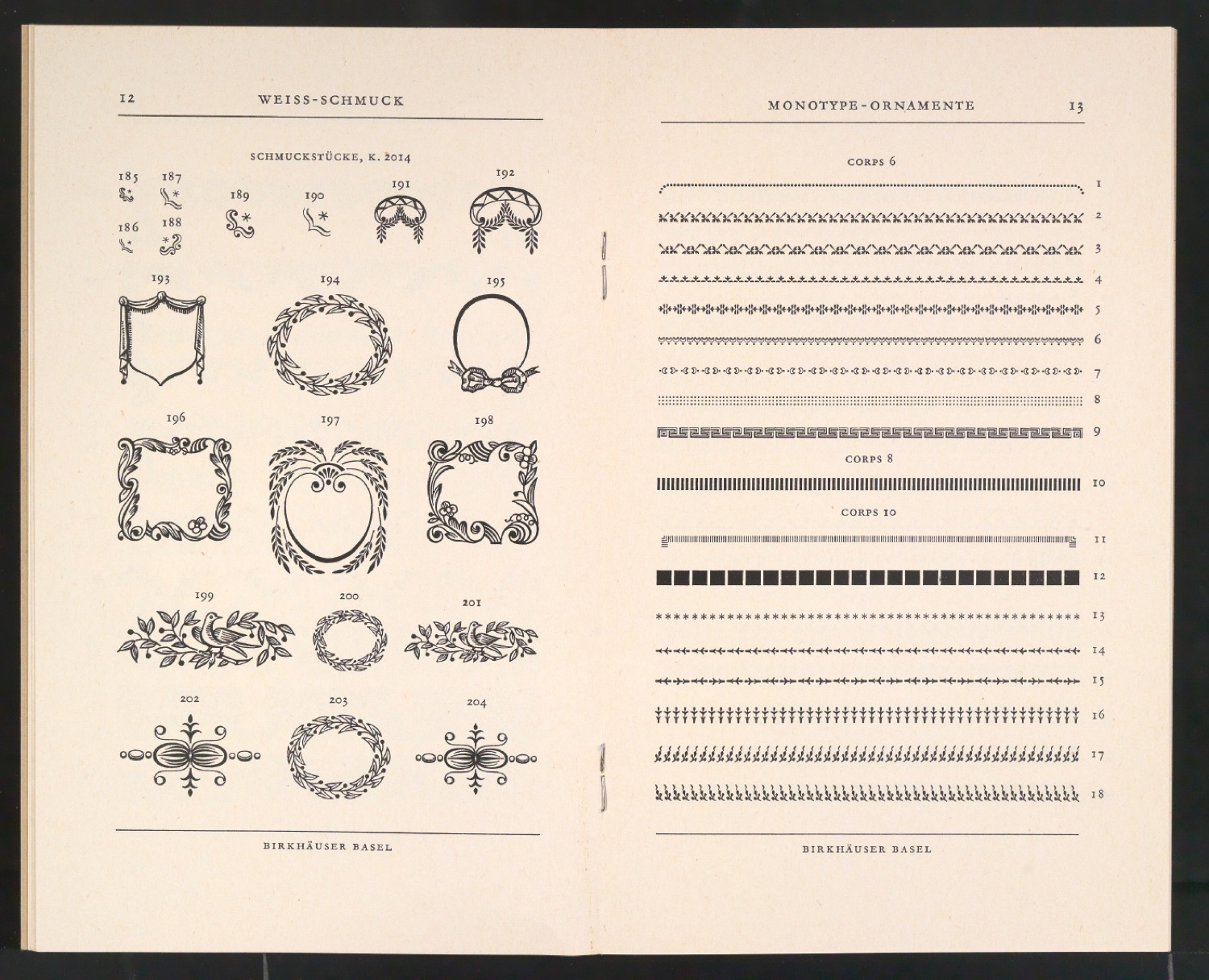Neue Ornamente — Blatt 8