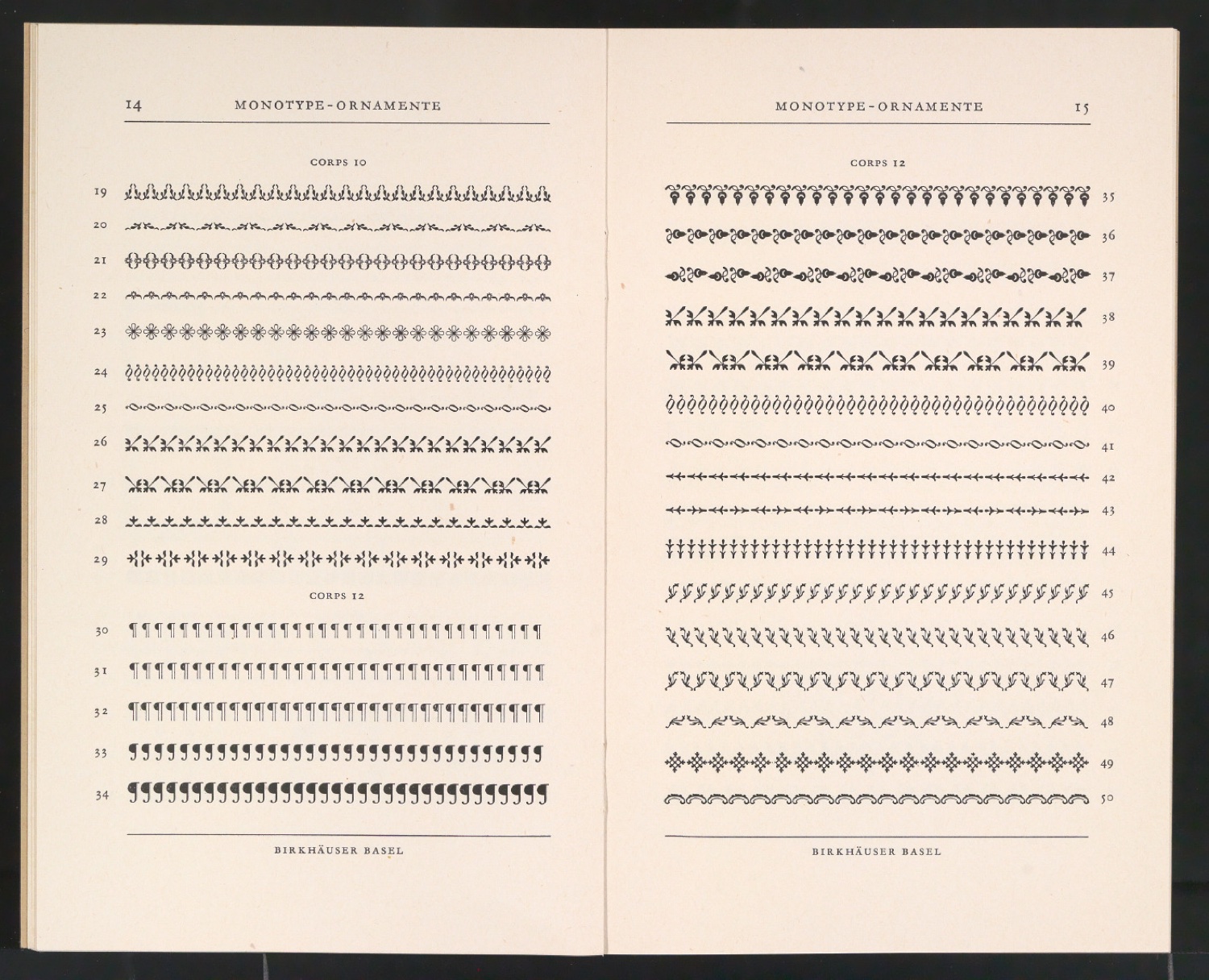 Neue Ornamente — Blatt 9
