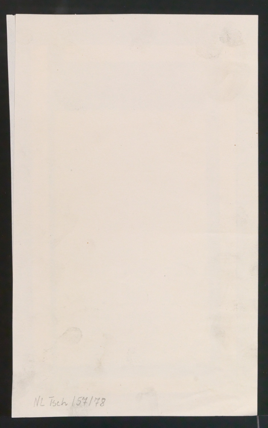 Klebeentwurf für das Titelblatt von Messekatalog Bücher aus Schweizer Verlagen — Blatt 2