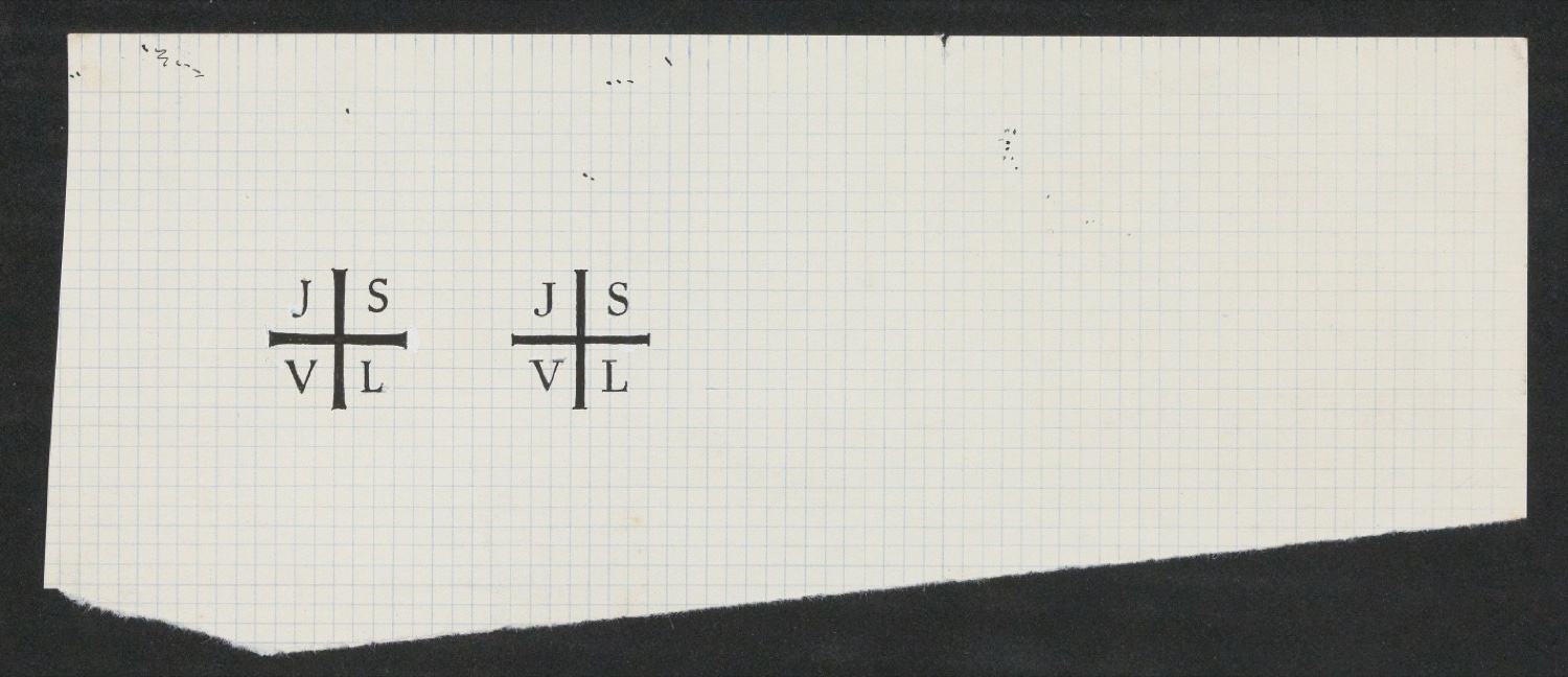 Entwurf für ein Firmenzeichen von Verlag Josef Stocker — Blatt 1