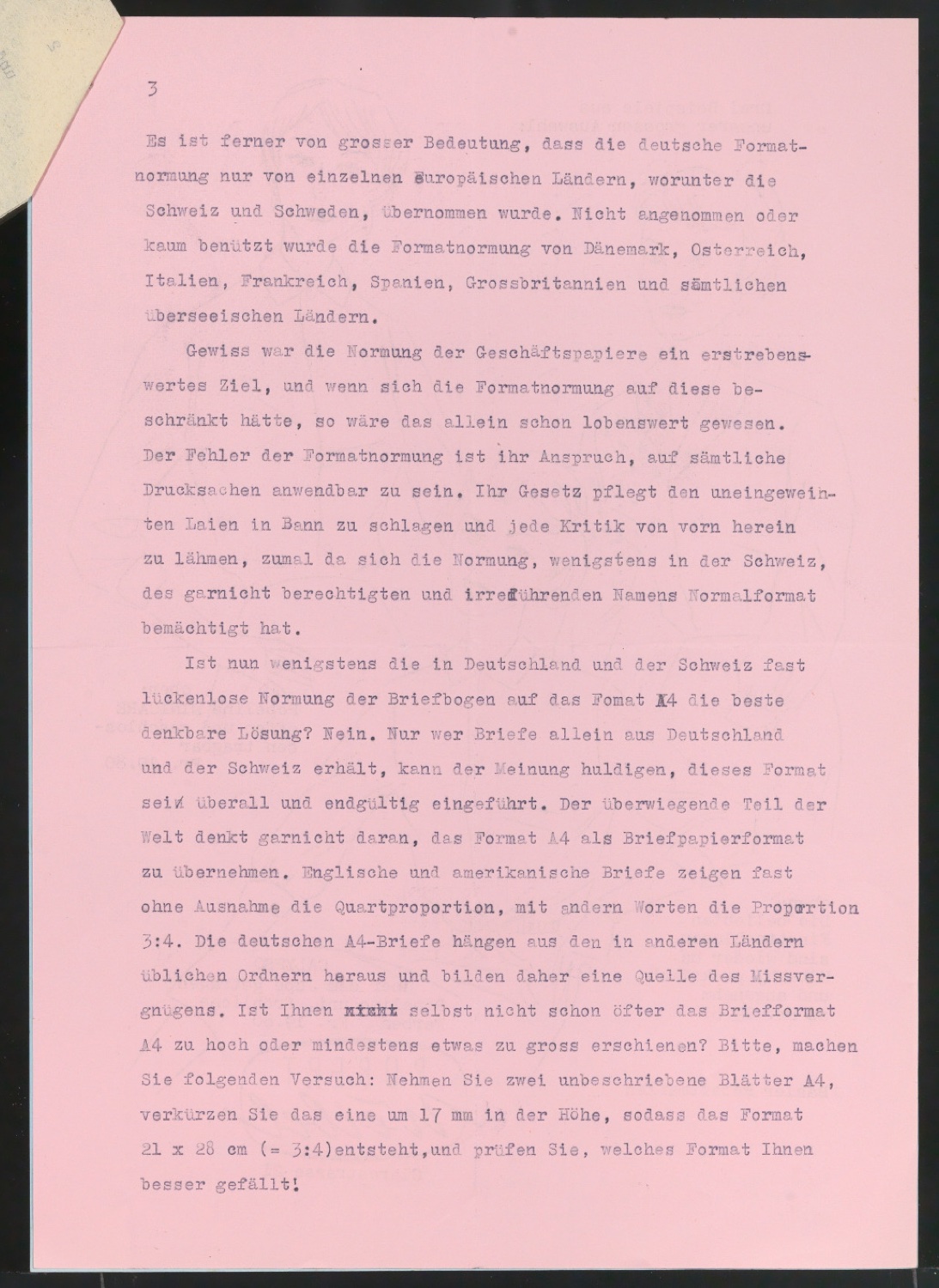 DIN-Formate sind nicht immer brauchbar — Blatt 5