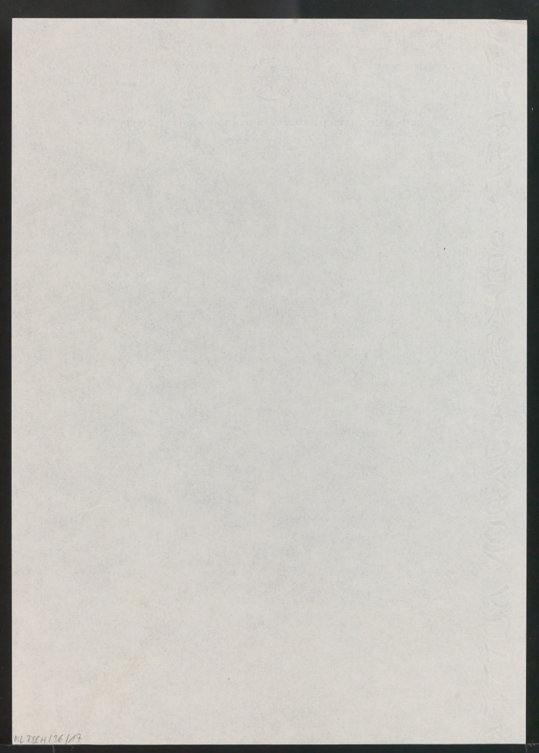 Briefbogen für Kunsthistorisches Seminar der Universität Basel — Blatt 2