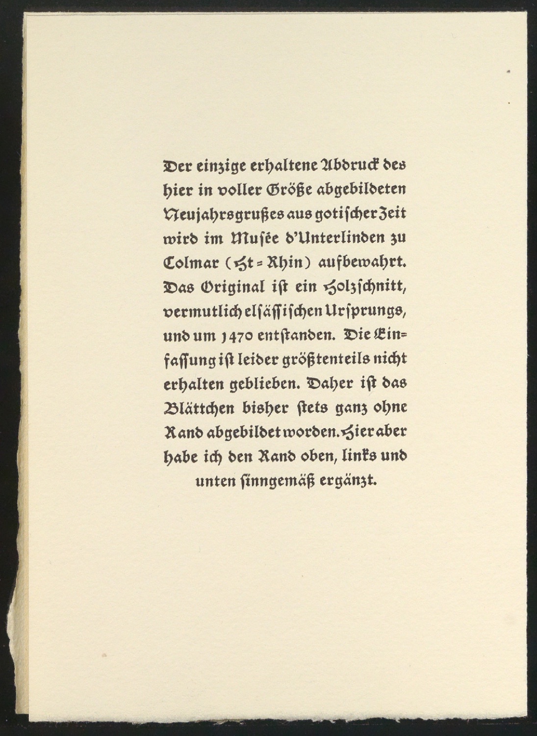 Entwürfe und Probedrucke von Neujahrswunsch gutior — Blatt 5