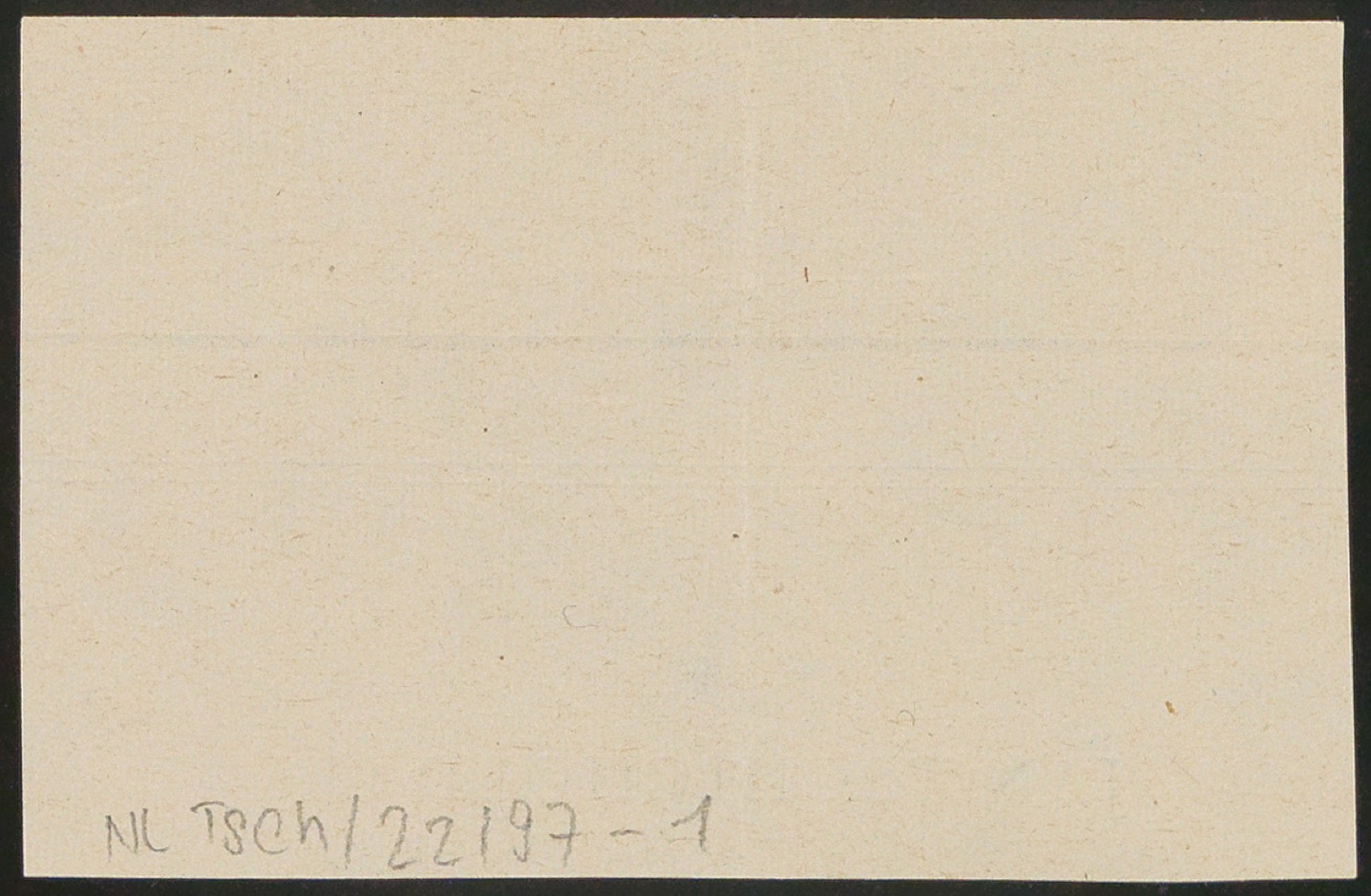 Briefumschlag mit Schriftproben für die Gestaltung von Geschichte der Schrift in Bildern, 1. Auflage — Blatt 2