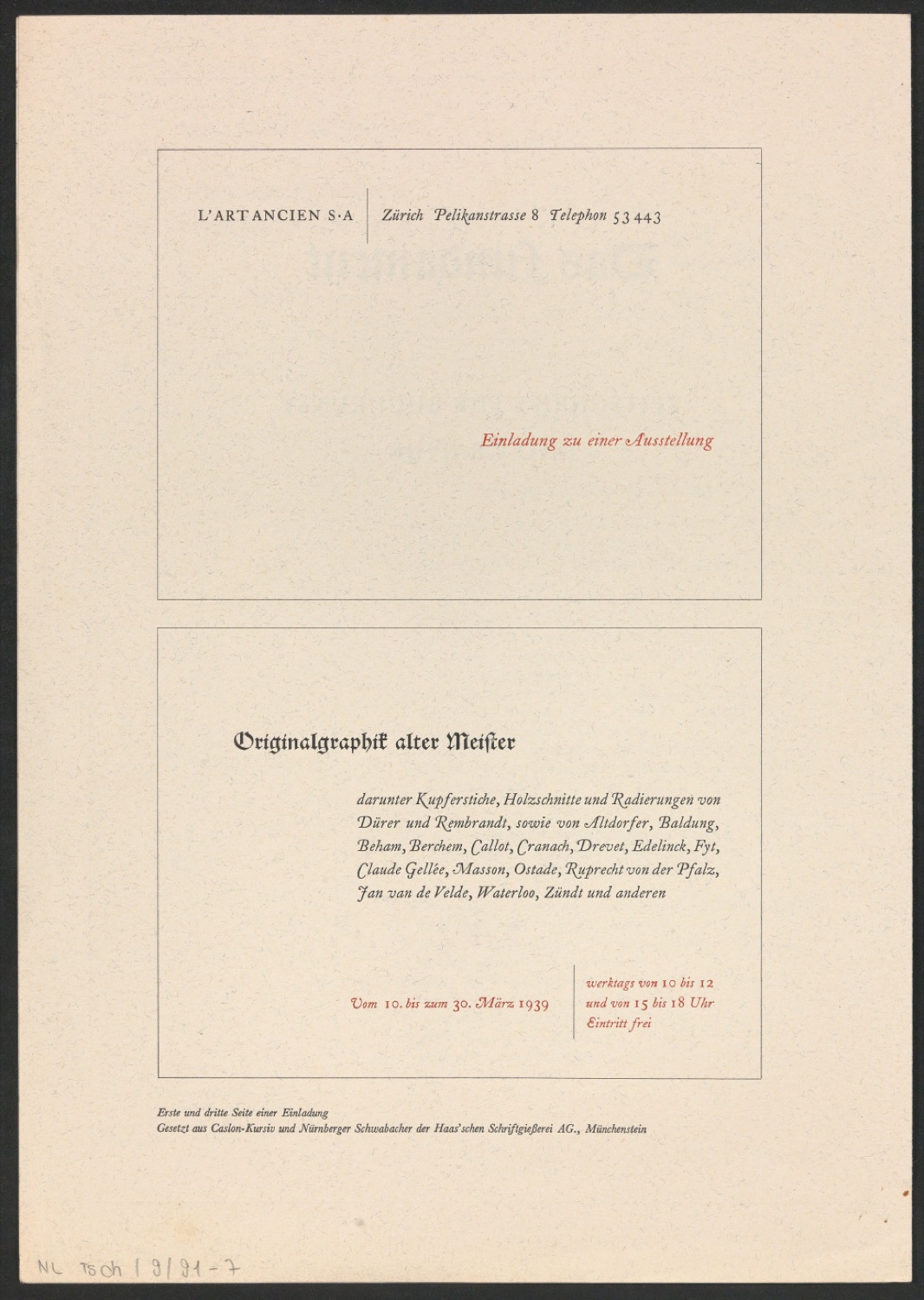 Probedruck für die Beilage zum Artikel - Gebrochene Schriften als Auszeichnung zur Antiqua — Blatt 4