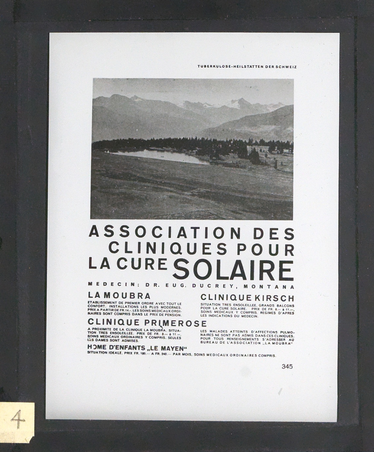 Lichtbilder auf Glasplatten — Blatt 7