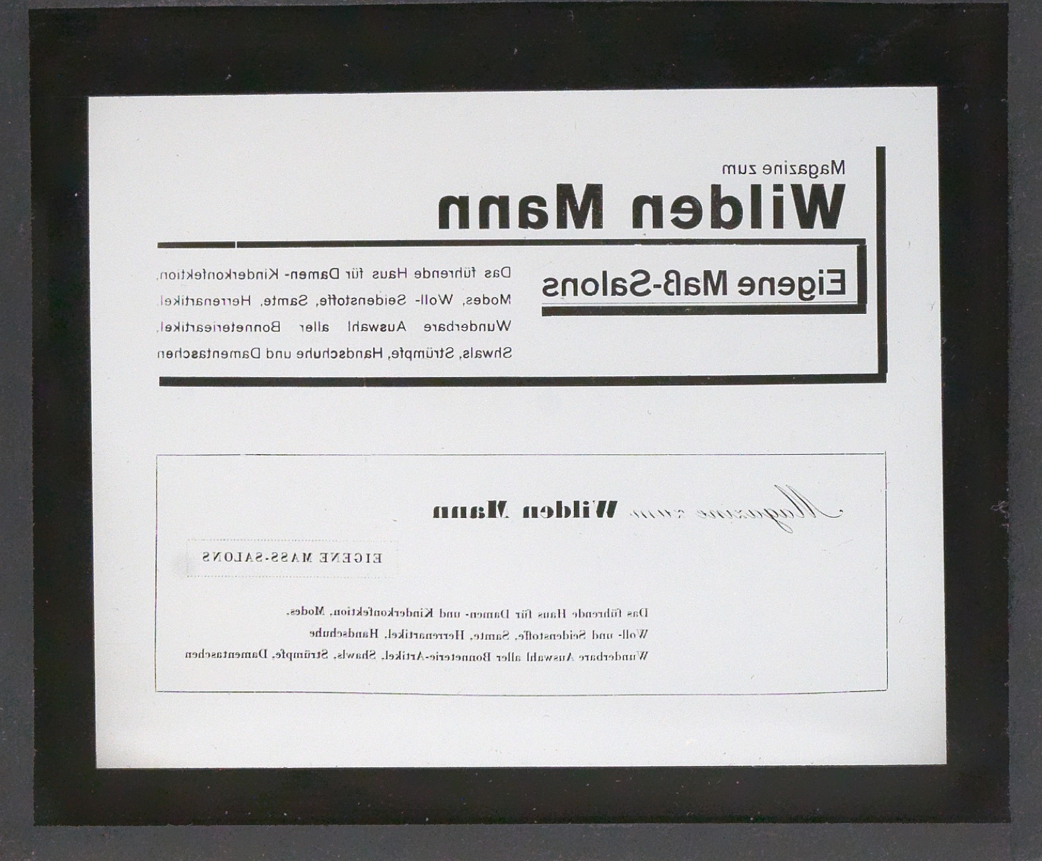 Lichtbilder auf Glasplatten — Blatt 14