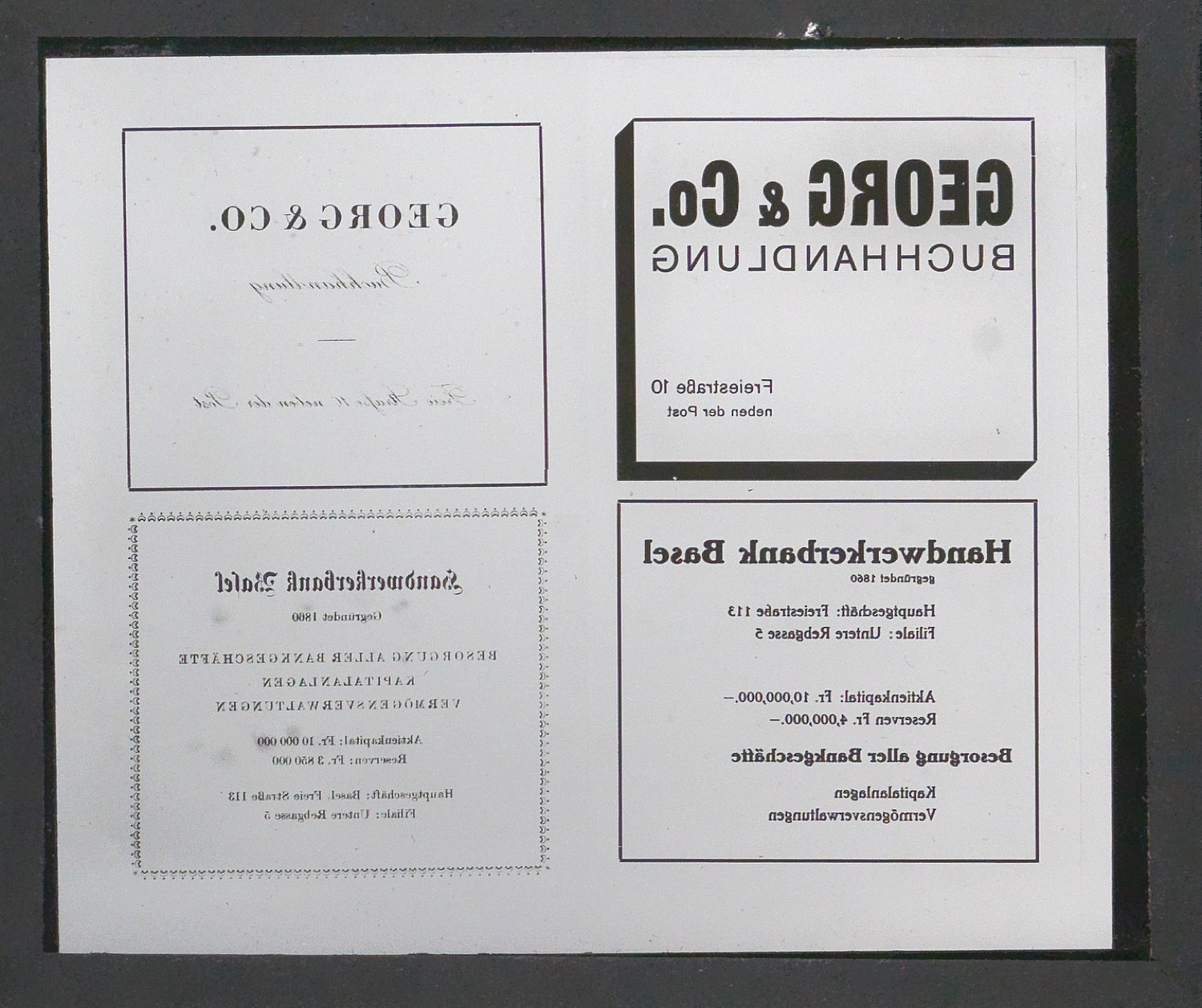 Lichtbilder auf Glasplatten — Blatt 40