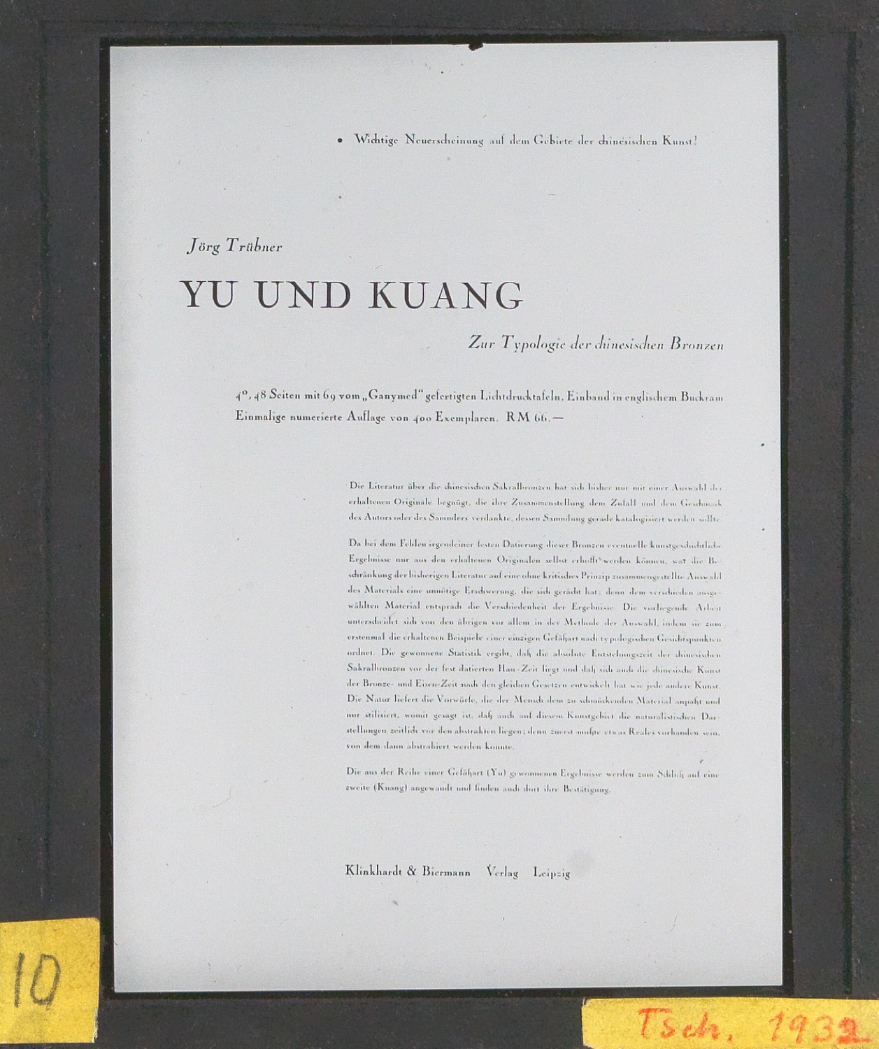 Lichtbilder auf Glasplatten — Blatt 45