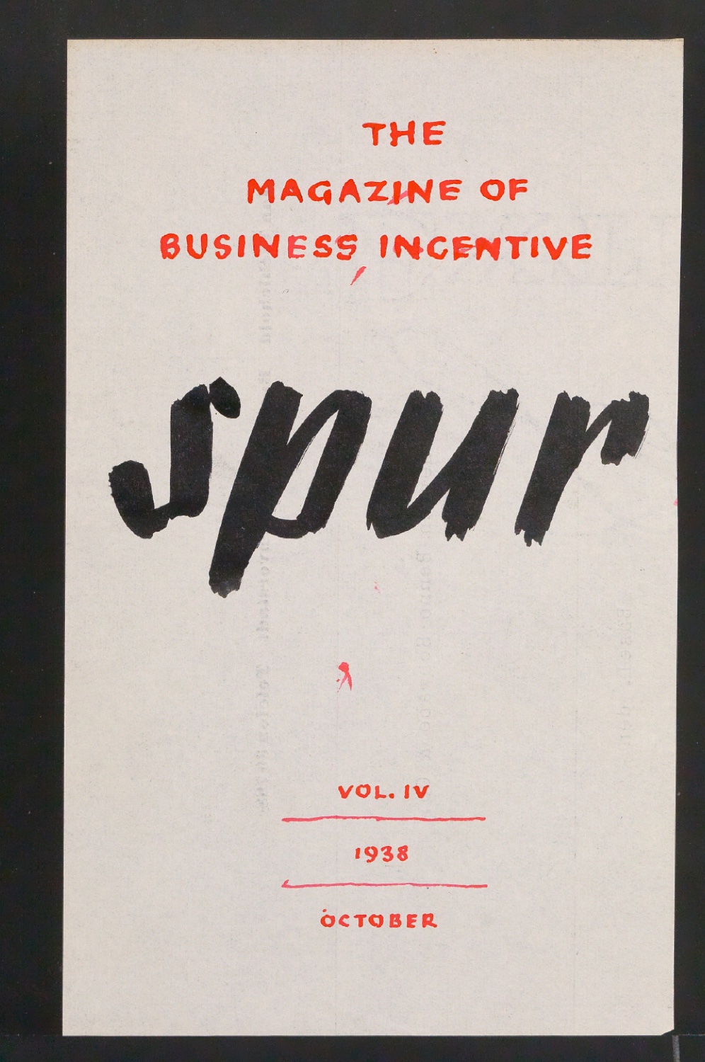 Entwürfe für die Titelseite von Spur — Blatt 21