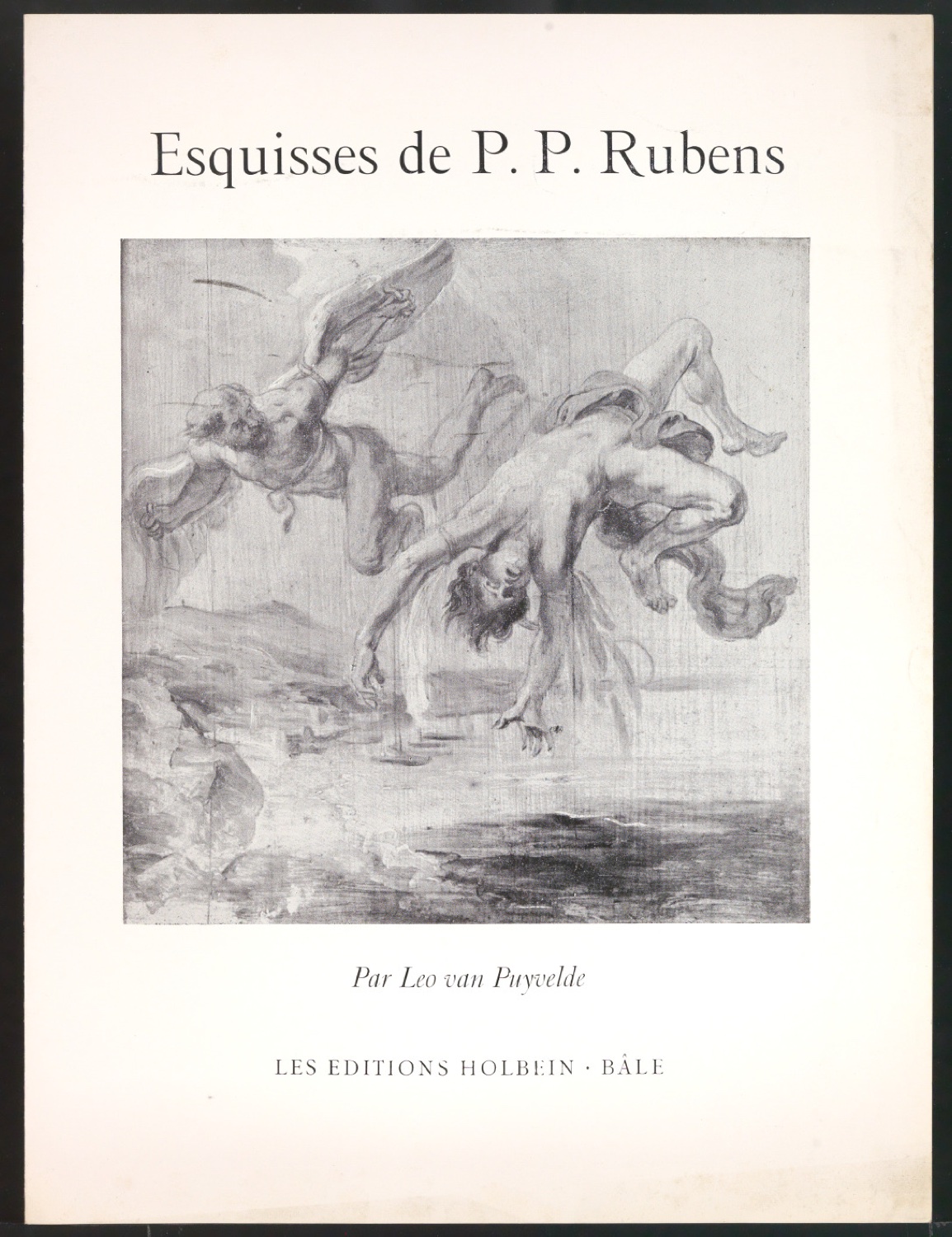 Probedrucke von Werbeblatt und Titelblatt von Esquisses de P.-P. Rubens — Blatt 3