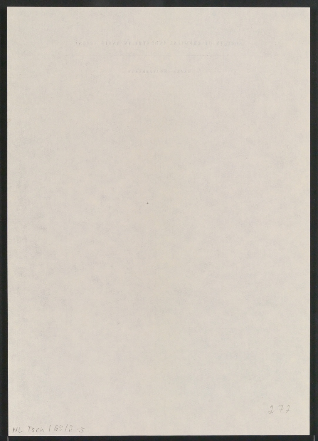 Briefbogen für Gesellschaft für chemische Industrie (Ciba) — Blatt 10