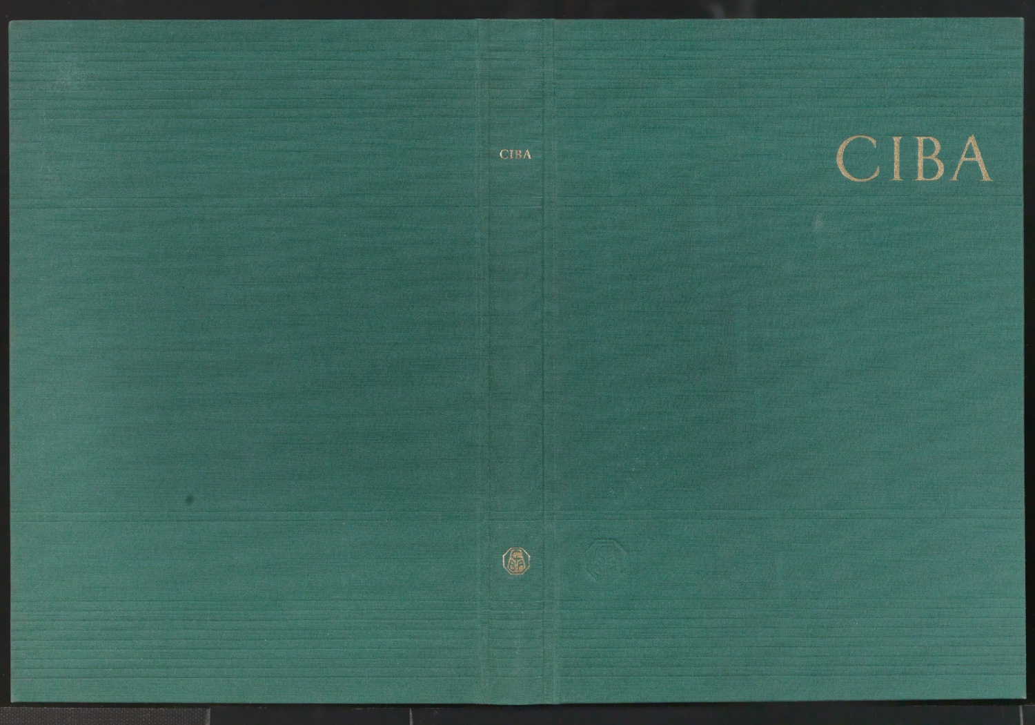 Einbanddecke für CIBA — Blatt 1
