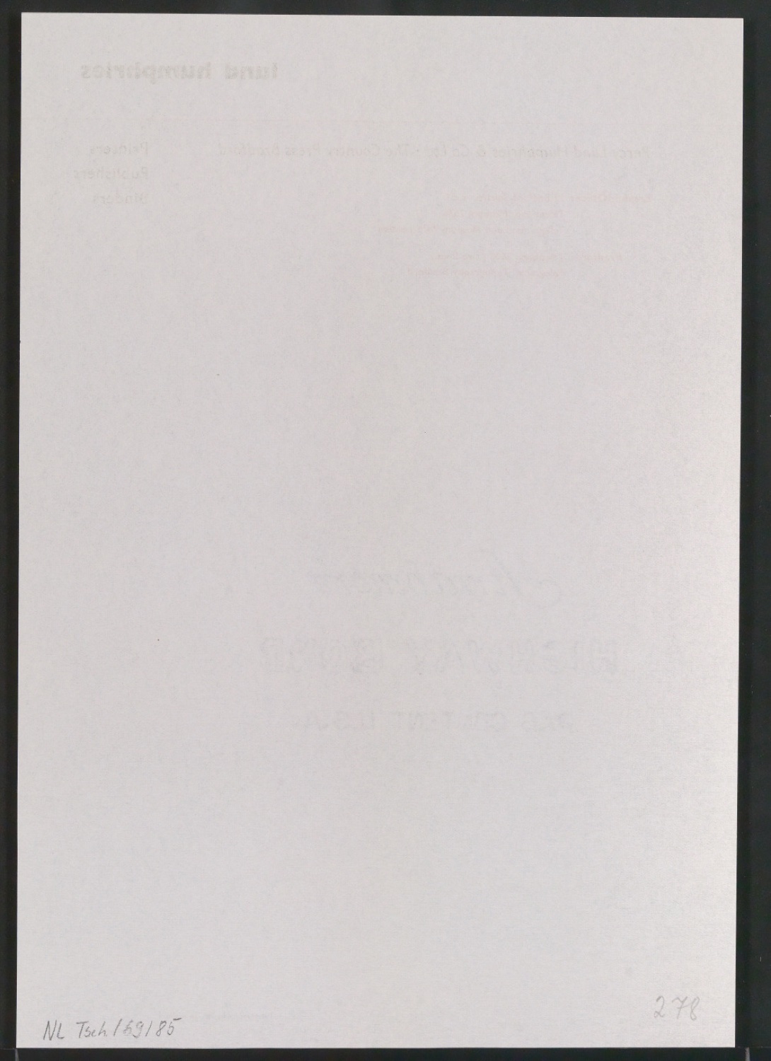 Briefbogen für Percy Lund Humphries & Co Ltd — Blatt 2