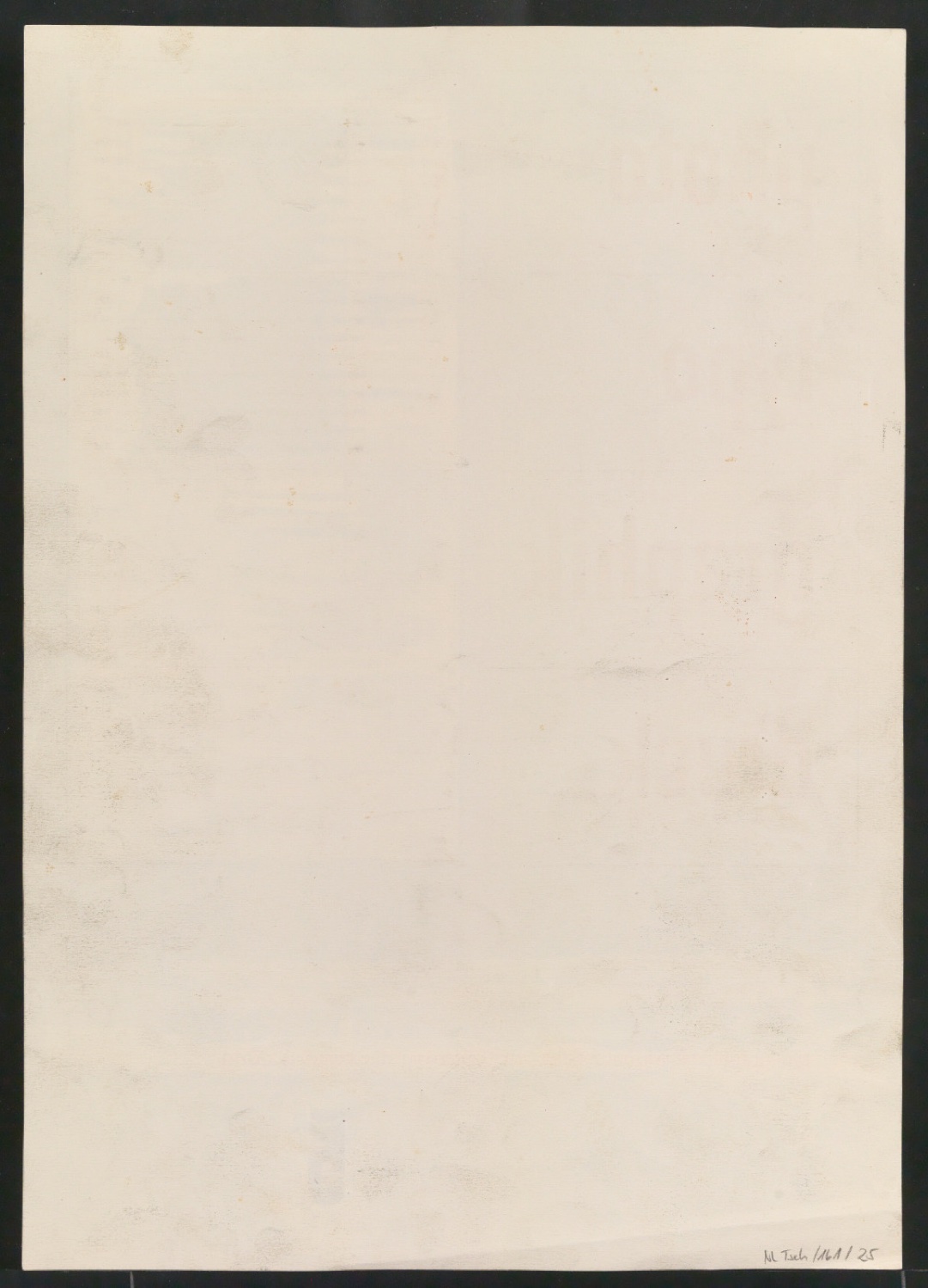 Entwurf für das Titelblatt von Typographische Monatsblätter — Blatt 2