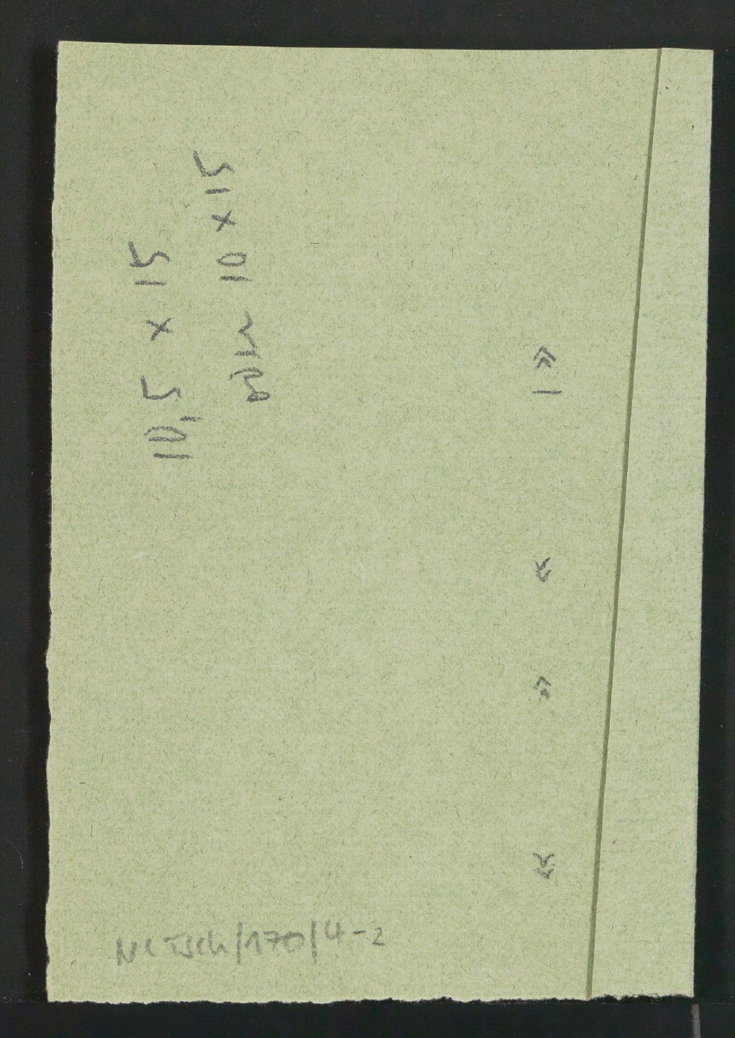 Entwurfszeichnungen von Neujahrswunsch für Albert Caflisch — Blatt 8