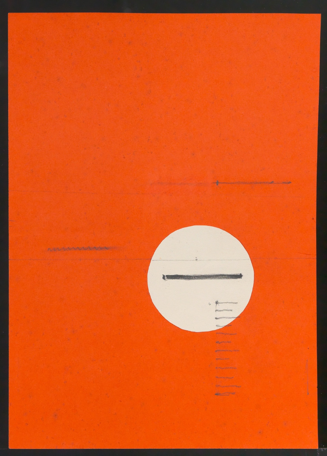 Konstruktivistische Studie für Ausstellungsplakat konstruktivisten — Blatt 1