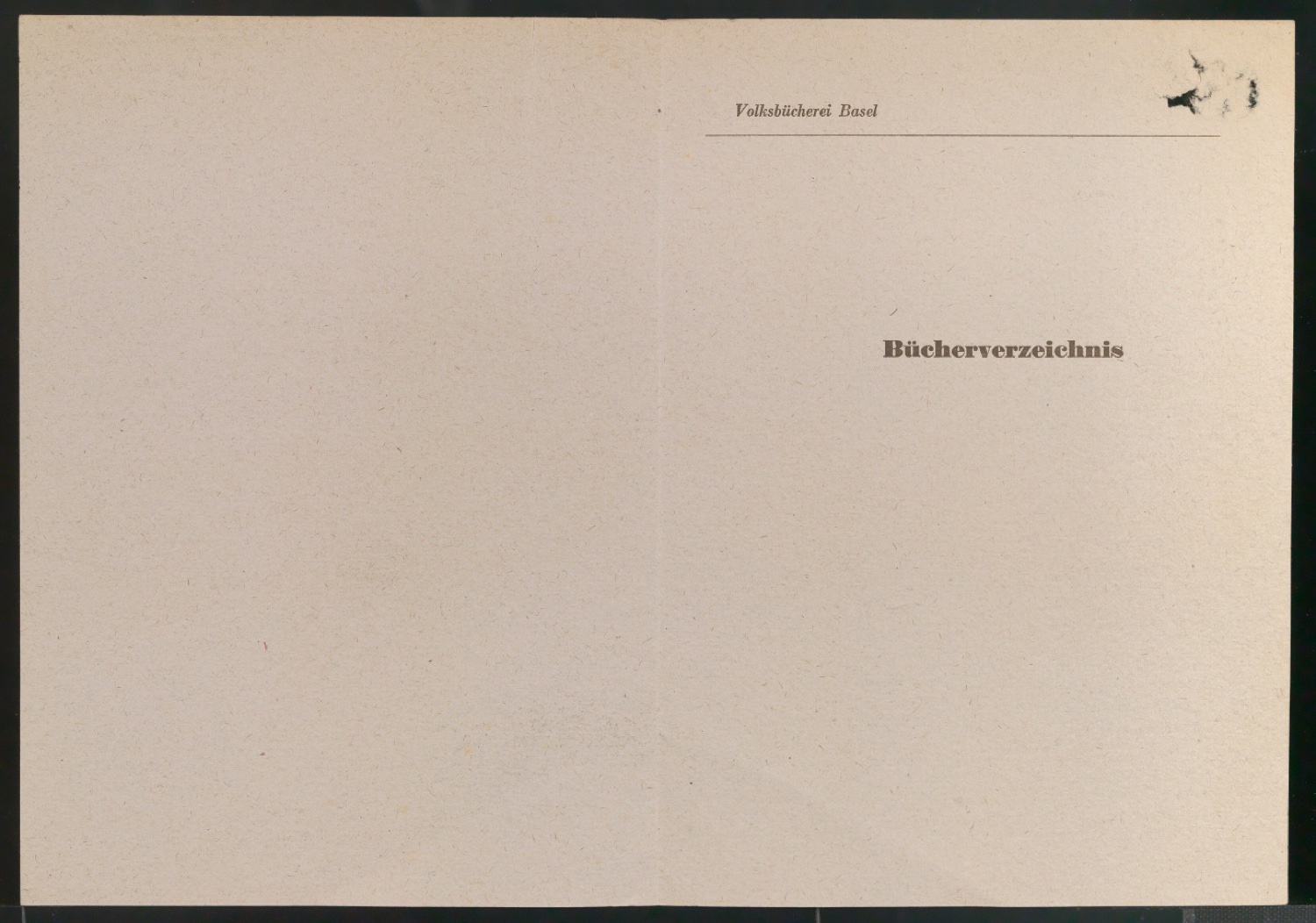 Probedrucke von Umschlag für Bericht über das Jahr 1934-1935 — Blatt 2