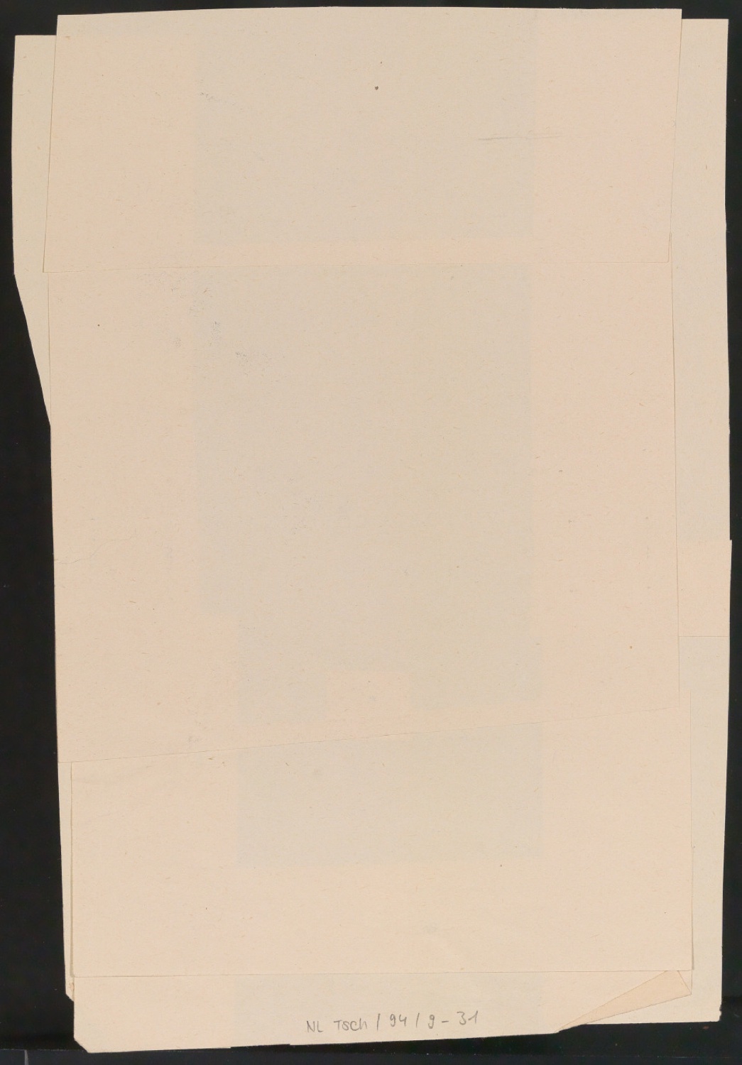 Entwurfscollage für den Schutzumschlag von Ausgewählte Sonette der Vittoria Colonna — Blatt 2