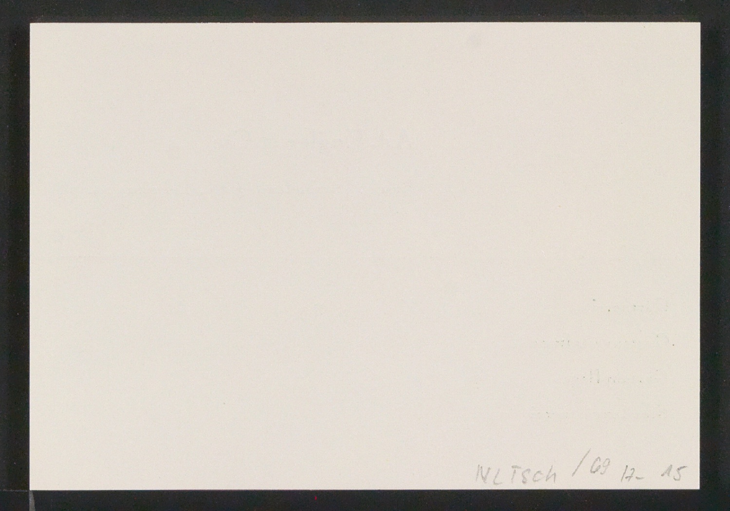 Briefbogen und Skizzen von Visitenkarten für Adolf Engler, Gartenarchitekt — Blatt 14