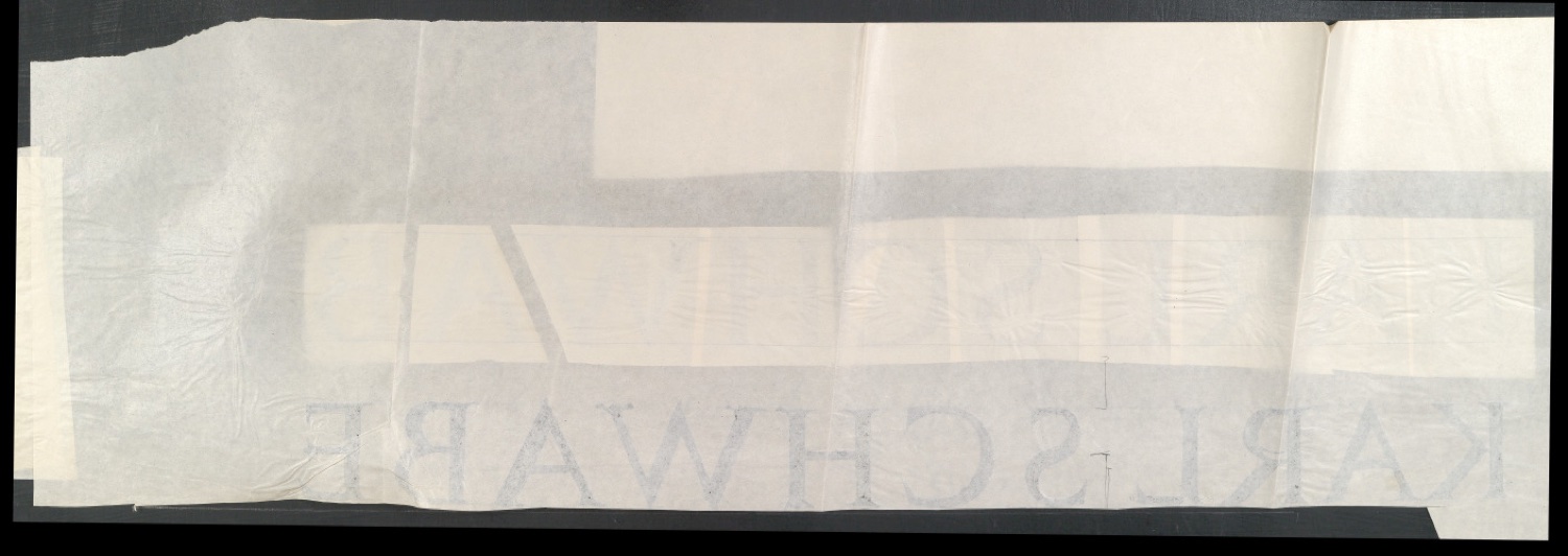 Entwürfe von Grabinschriften für Judith Wyler, Karl Schwabe und Emilie Schwabe — Blatt 12