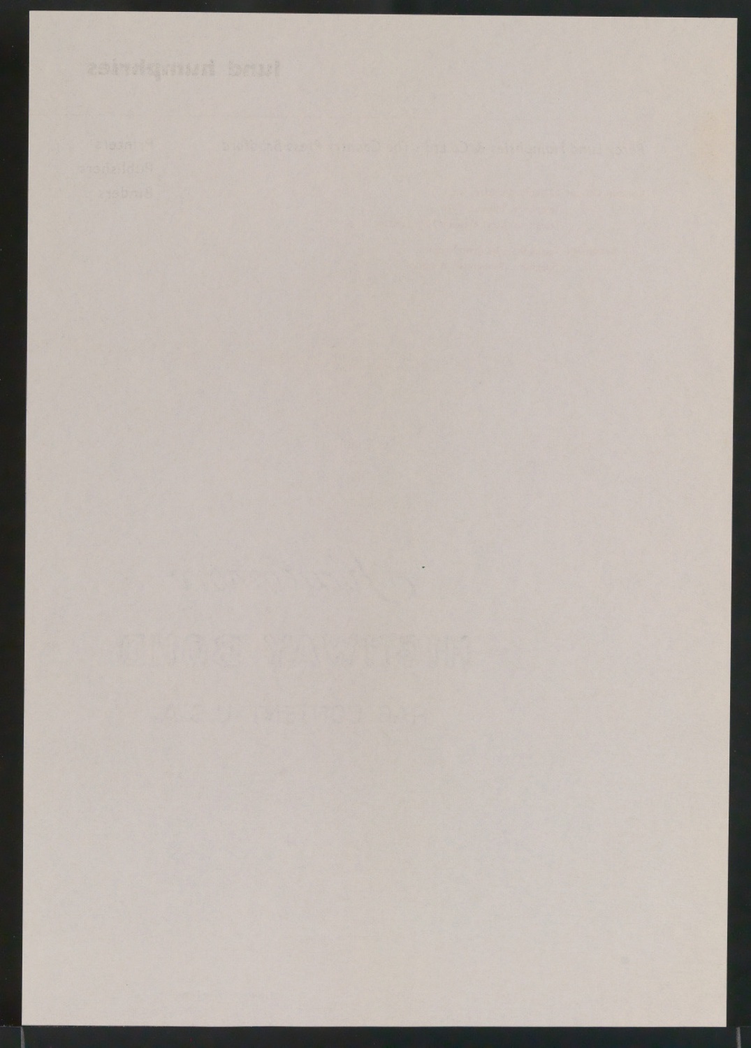 Briefbögen und Briefumschlag für Lund Humphries & Co Ltd — Blatt 6