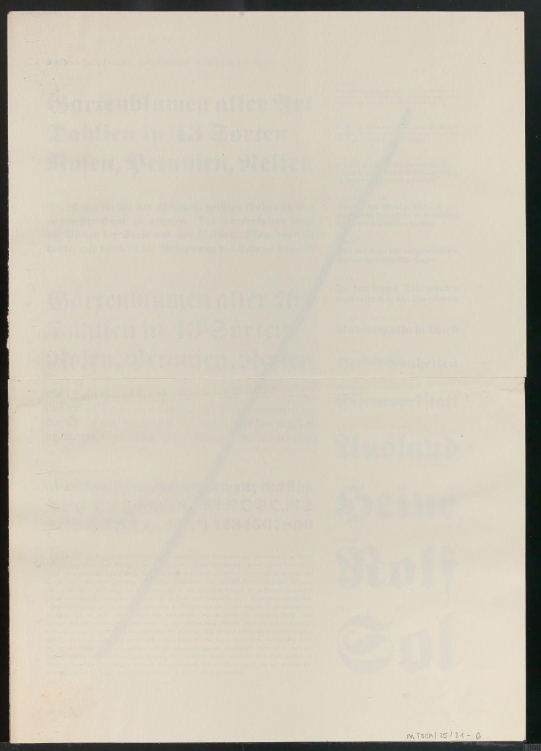 Druckfahne für Typographische Gestaltung — Blatt 12
