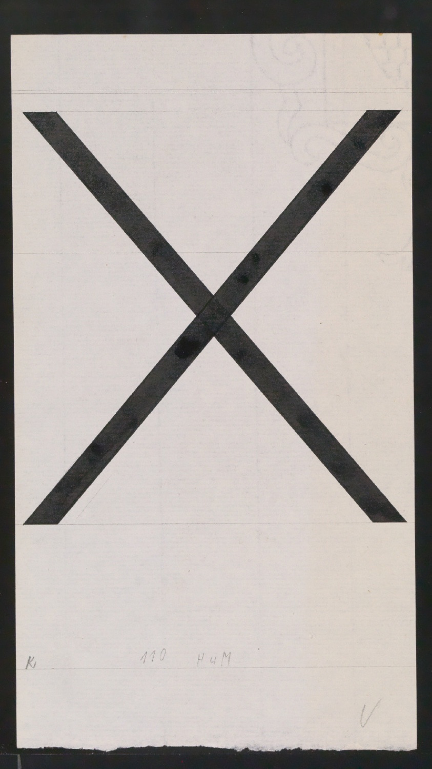 Entwurfszeichnungen Uhertype Magere Grotesk — Blatt 9