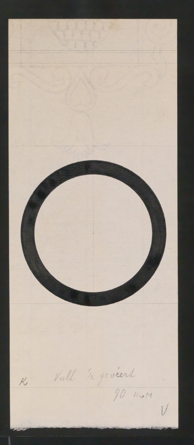 Entwurfszeichnungen Uhertype Magere Grotesk — Blatt 21