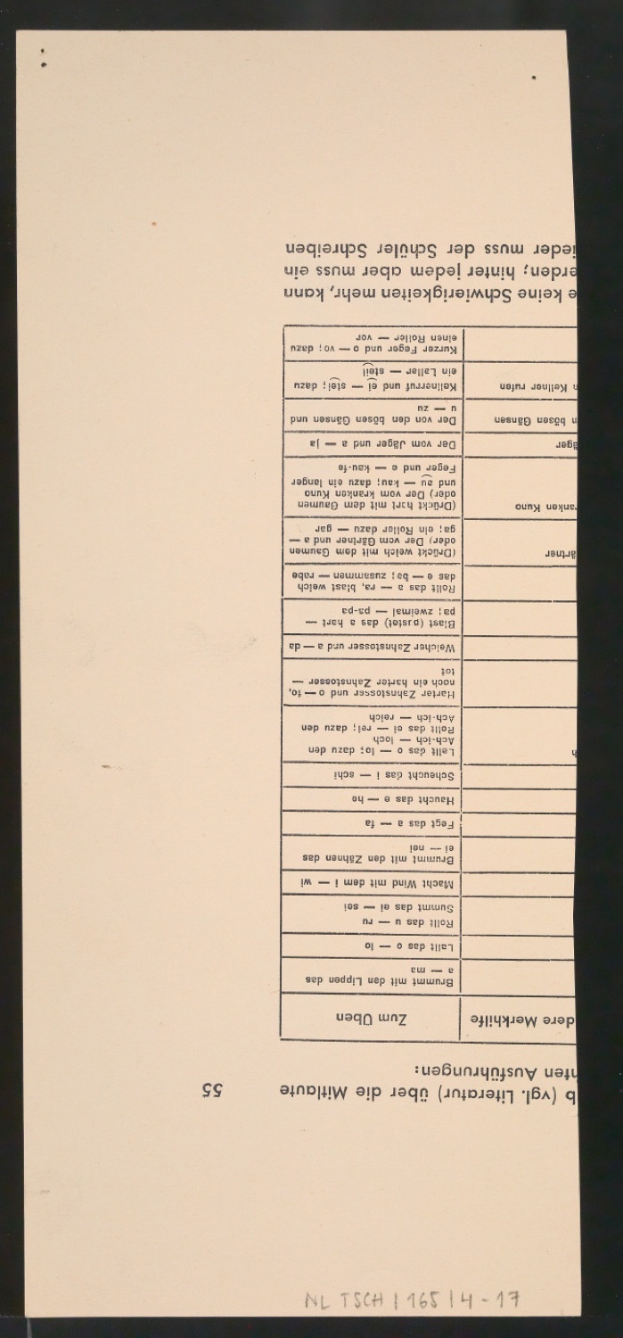 Entwurfszeichnungen Uhertype Magere Grotesk — Blatt 34