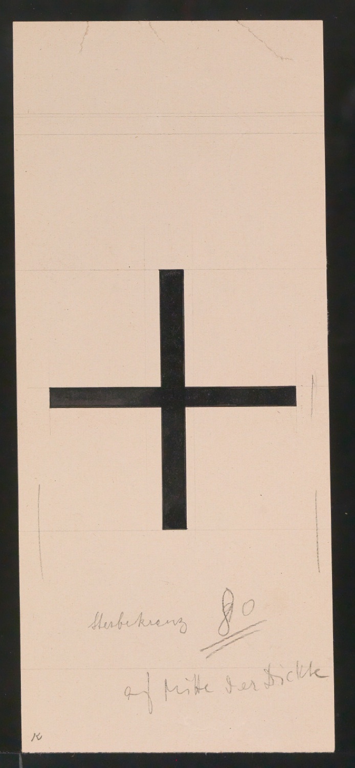 Entwurfszeichnungen Uhertype Magere Grotesk — Blatt 35