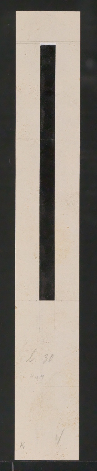 Entwurfszeichnungen Uhertype Magere Grotesk — Blatt 37