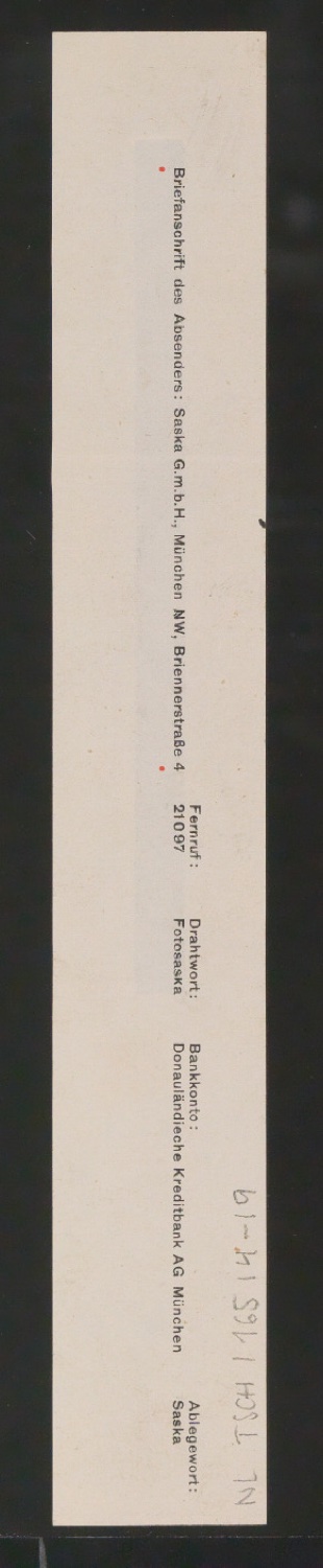 Entwurfszeichnungen Uhertype Magere Grotesk — Blatt 38
