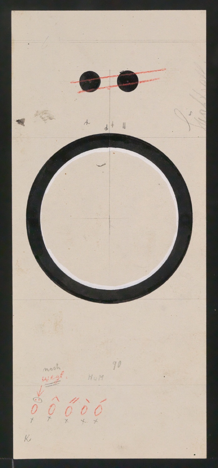Entwurfszeichnungen Uhertype Magere Grotesk — Blatt 47