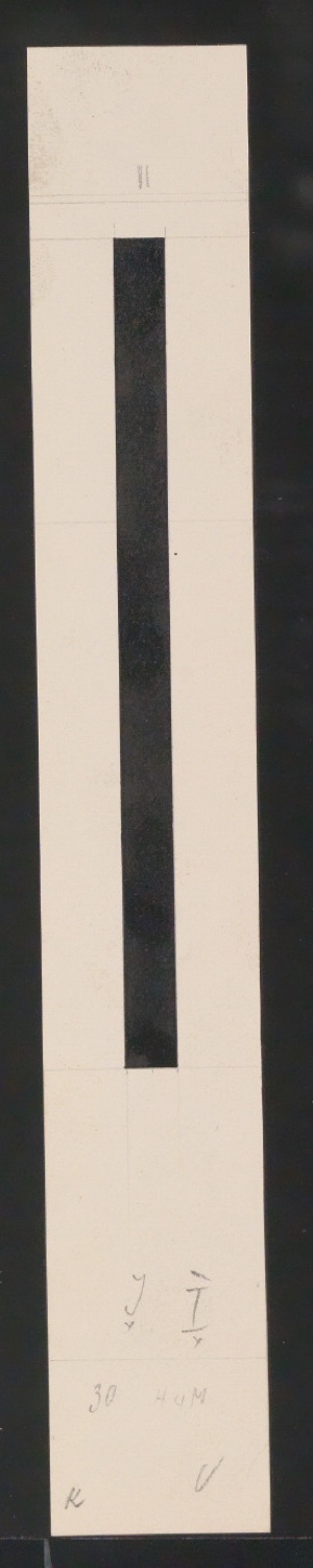Entwurfszeichnungen Uhertype Magere Grotesk — Blatt 61