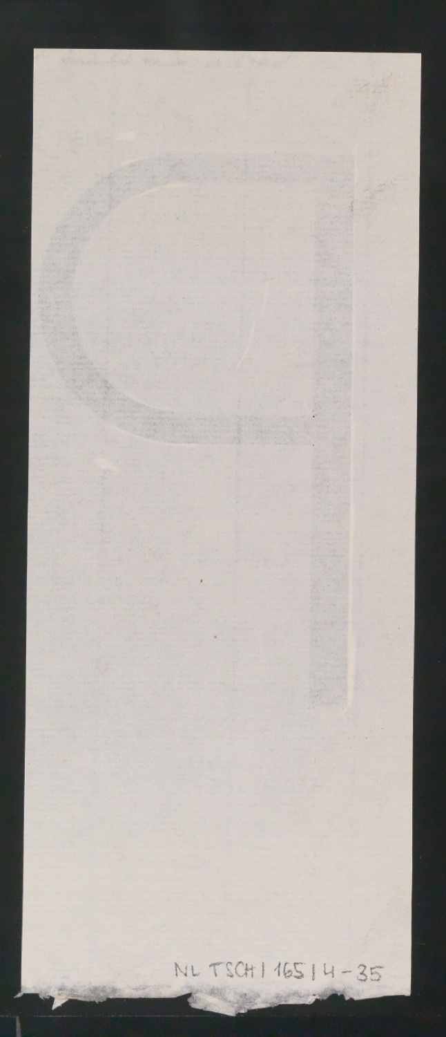 Entwurfszeichnungen Uhertype Magere Grotesk — Blatt 70