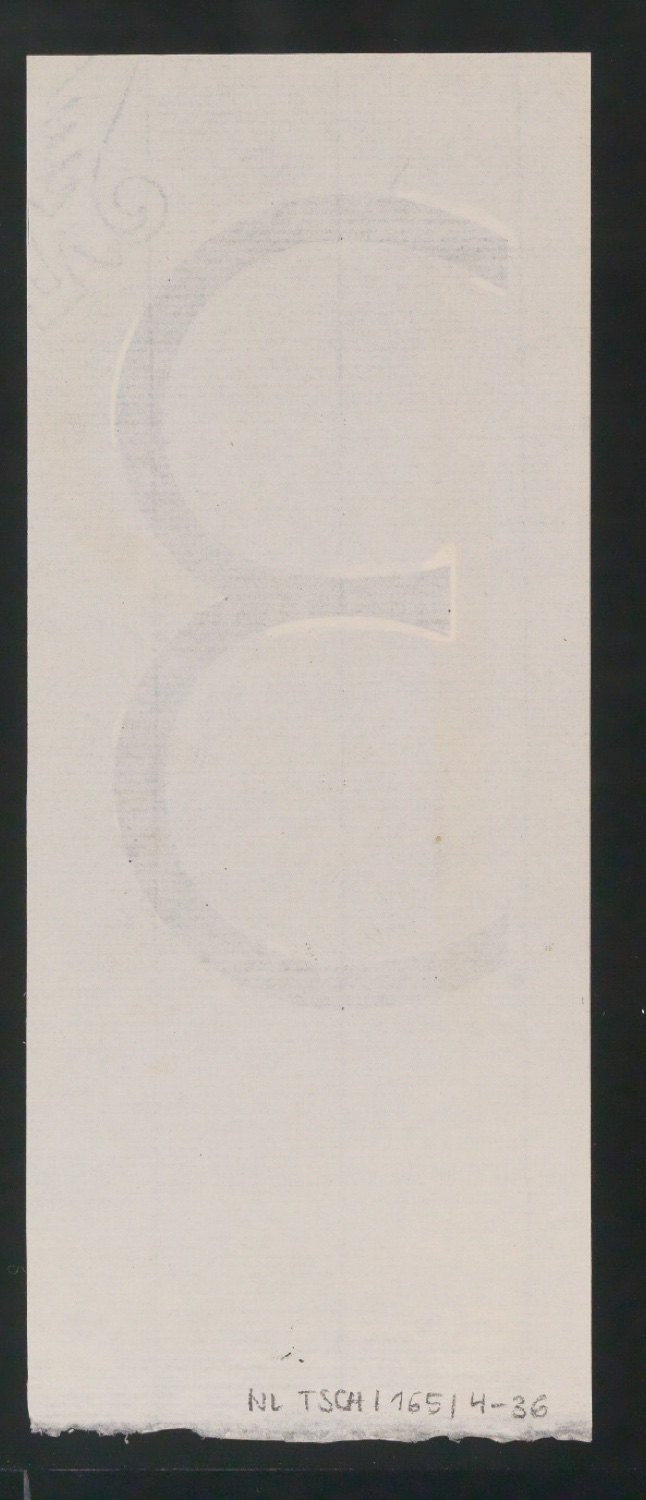 Entwurfszeichnungen Uhertype Magere Grotesk — Blatt 72