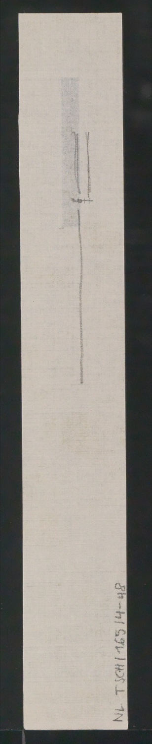 Entwurfszeichnungen Uhertype Magere Grotesk — Blatt 96