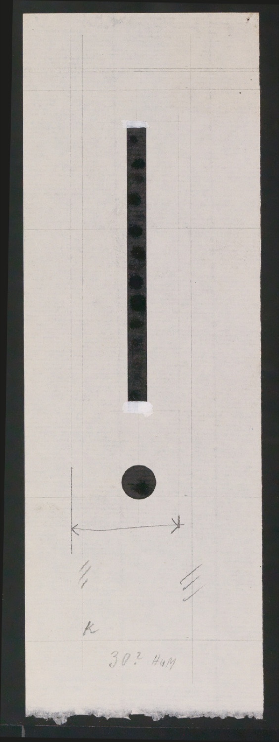 Entwurfszeichnungen Uhertype Magere Grotesk — Blatt 119